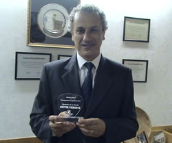 Representative Piemonte received CADAL's Programs Director in his office