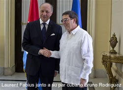 Pedido al Canciller de Francia en su visita a Cuba