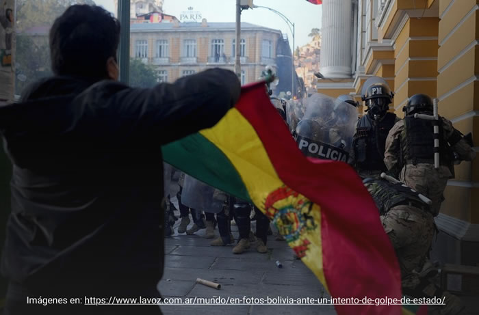 El intento de golpe de Estado en Bolivia