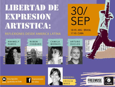 Encuentro virtual: «Libertad de Expresión Artística: reflexiones desde América Latina»