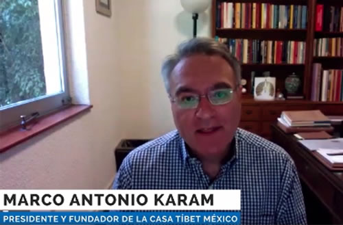 Entrevista a Marco Antonio Karam, presidente y fundador de la Casa Tíbet de México