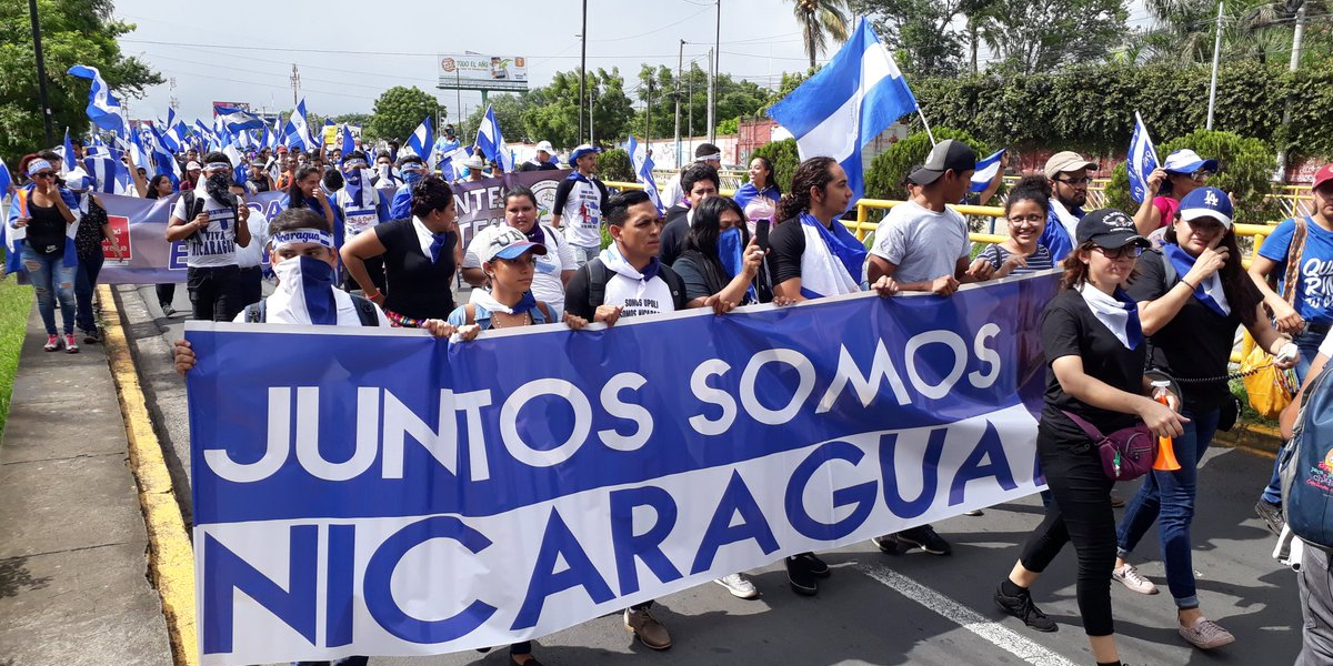 La oposición nicaragüense se fortalece ante la dictadura sandinista