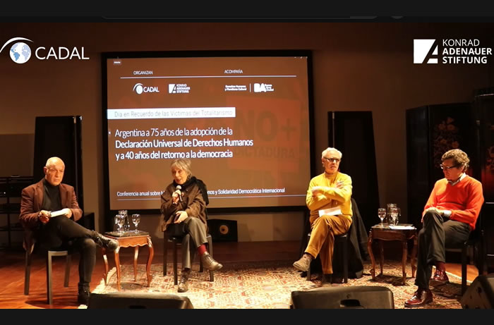 Norma Morandini: Argentina a 75 años de la adopción de la DUDH y a 40 años del retorno a la democracia