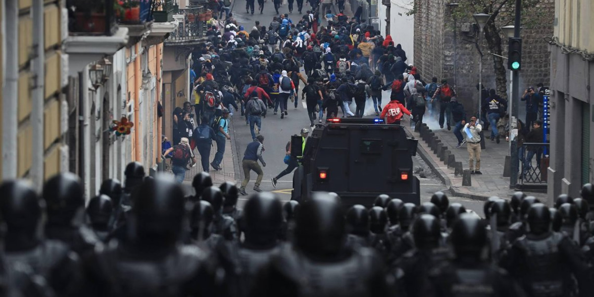La OEA apoya al presidente de Ecuador y Amnistía Internacional exige investigaciones por excesos durante las protestas