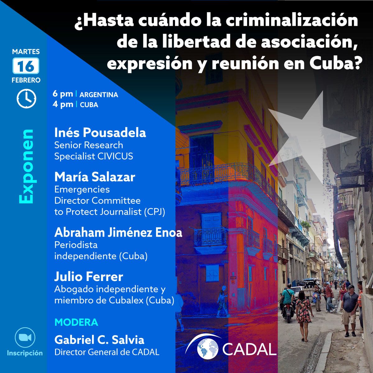 ¿Hasta cuándo la criminalización de la libertad de asociación, expresión y reunión en Cuba?