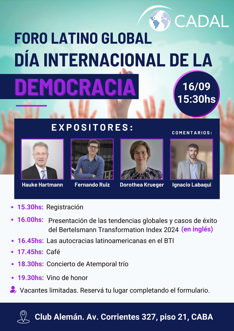 Foro Latino Global en el Día Internacional de la Democracia